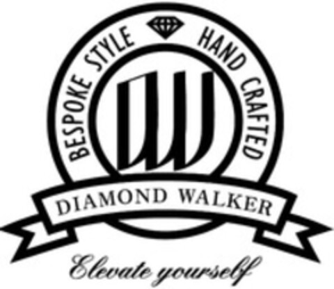 DW BESPOKE STYLE HAND CRAFTED DIAMOND WALKER Elevate yourself Logo (WIPO, 03.06.2015)