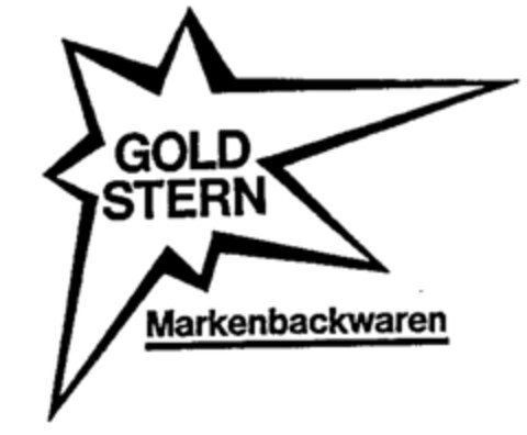 GOLD STERN Markenbackwaren Logo (WIPO, 10.10.1989)