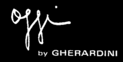 oggi by GHERARDINI Logo (WIPO, 01.10.1992)