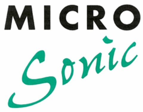 MICRO SONIC Logo (WIPO, 06/26/2009)