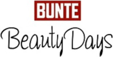 BUNTE Beauty Days Logo (WIPO, 04/13/2018)