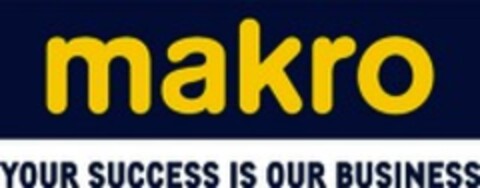 makro YOUR SUCCESS IS OUR BUSINESS Logo (WIPO, 23.02.2018)