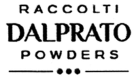 RACCOLTI DALPRATO POWDERS Logo (WIPO, 05/07/2020)