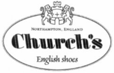 NORTHAMPTON, ENGLAND Church's English shoes Logo (WIPO, 20.08.2004)