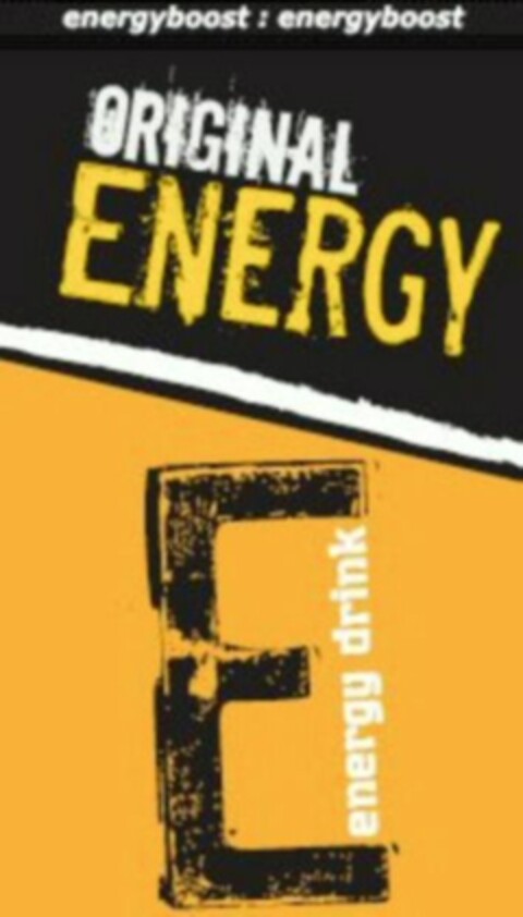ORIGINAL ENERGY DRINK Logo (WIPO, 09.02.2010)