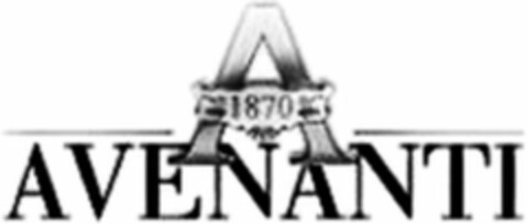 AVENANTI A 1870 Logo (WIPO, 09.11.2012)