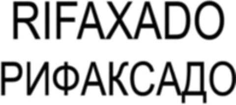 RIFAXADO Logo (WIPO, 14.10.2015)
