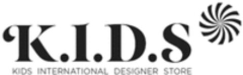 K.I.D.S KIDS INTERNATIONAL DESIGNER STORE Logo (WIPO, 06/17/2016)