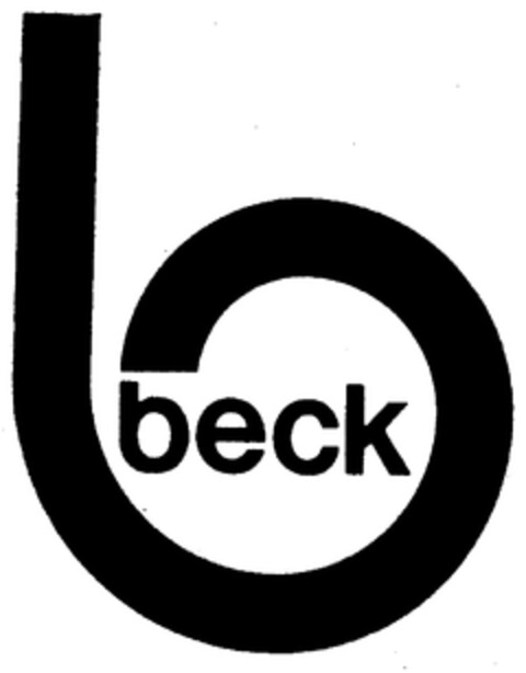 b beck Logo (WIPO, 02/22/1965)