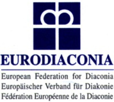 EURODIACONIA European Federation for Diaconia Europaïscher Verbund für Diakonie Logo (WIPO, 18.11.1999)