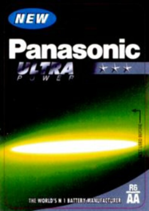 NEW Panasonic ULTRA POWER Logo (WIPO, 06.02.2001)