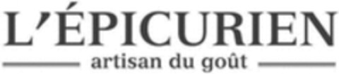 L'ÉPICURIEN artisan du goût Logo (WIPO, 10/07/2016)