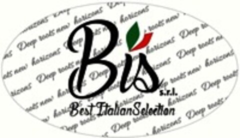 Bis s.r.l. Best Italian Selection Deep roots new horizons Logo (WIPO, 18.10.2017)