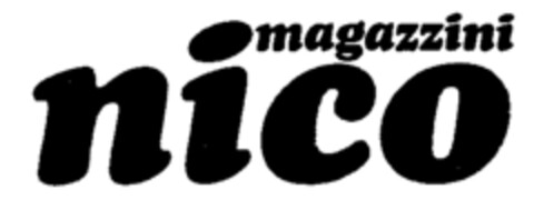 magazzini nico Logo (WIPO, 07/10/1989)