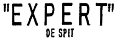 "EXPERT" DE SPIT Logo (WIPO, 12.03.1997)