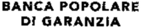 BANCA POPOLARE DI GARANZIA Logo (WIPO, 25.06.2008)