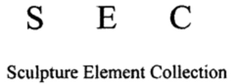 S E C Sculpture Element Collection Logo (WIPO, 28.08.2008)