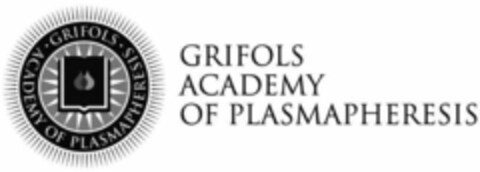 GRIFOLS ACADEMY OF PLASMAPHERESIS Logo (WIPO, 11.08.2009)