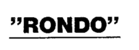 RONDO Logo (WIPO, 25.05.1948)
