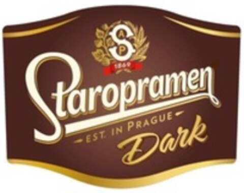 SAP 1869 Staropramen EST. IN PRAGUE Dark Logo (WIPO, 04.02.2021)