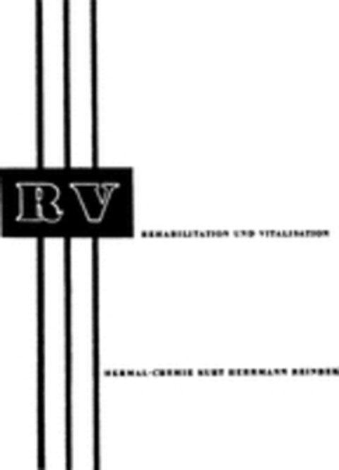 RV REHABILITATION UND VITALISATION Logo (WIPO, 25.05.1979)