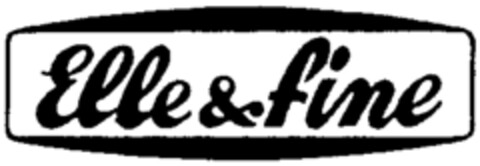 Elle & Fine Logo (WIPO, 17.09.1982)