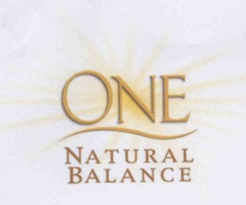 ONE NATURAL BALANCE Logo (WIPO, 19.11.2007)