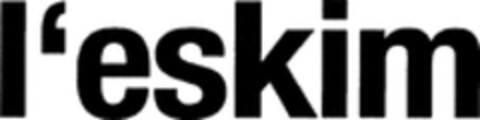 l'eskim Logo (WIPO, 11/30/2009)