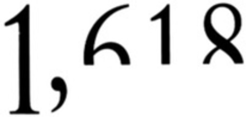 1,618 Logo (WIPO, 28.12.2012)