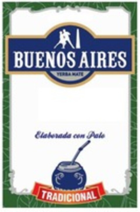 YERBA MATE BUENOS AIRES Elaborada con Palo TRADICIONAL Logo (WIPO, 05/31/2023)