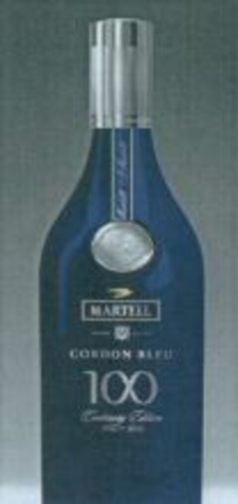 MARTELL CORDON BLEU 100 Centenary Edition 1912-2012 Logo (WIPO, 28.07.2011)