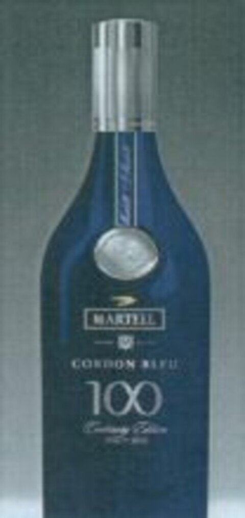 MARTELL CORDON BLEU 100 Centenary Edition 1912-2012 Logo (WIPO, 07/28/2011)