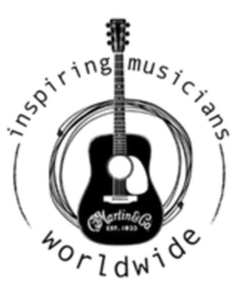 inspiring musicians worldwide CF Martin & Co. EST. 1833 Logo (WIPO, 31.01.2019)