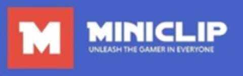 M MINICLIP UNLEASH THE GAMER IN EVERYONE Logo (WIPO, 02/11/2022)