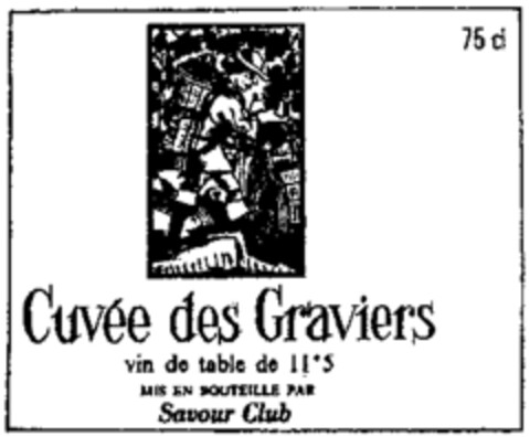 Cuvée des Graviers Logo (WIPO, 19.03.1980)