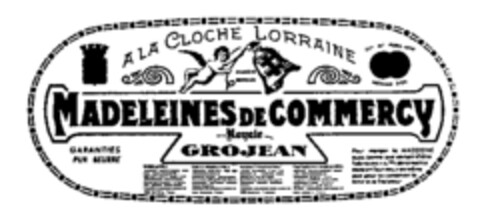 MADELEINES DE COMMERCY Logo (WIPO, 01/28/1988)