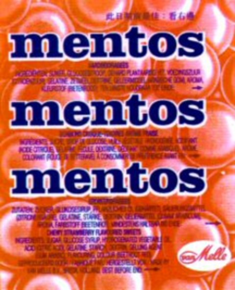 mentos Logo (WIPO, 07.10.1999)