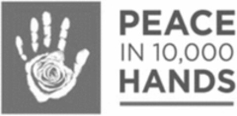 PEACE IN 10,000 HANDS Logo (WIPO, 23.03.2017)