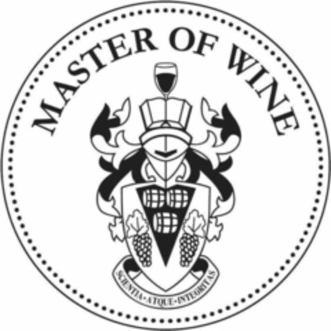 MASTER OF WINE SCIENTIA ATQUE INTEGRITAS Logo (WIPO, 02/14/2018)