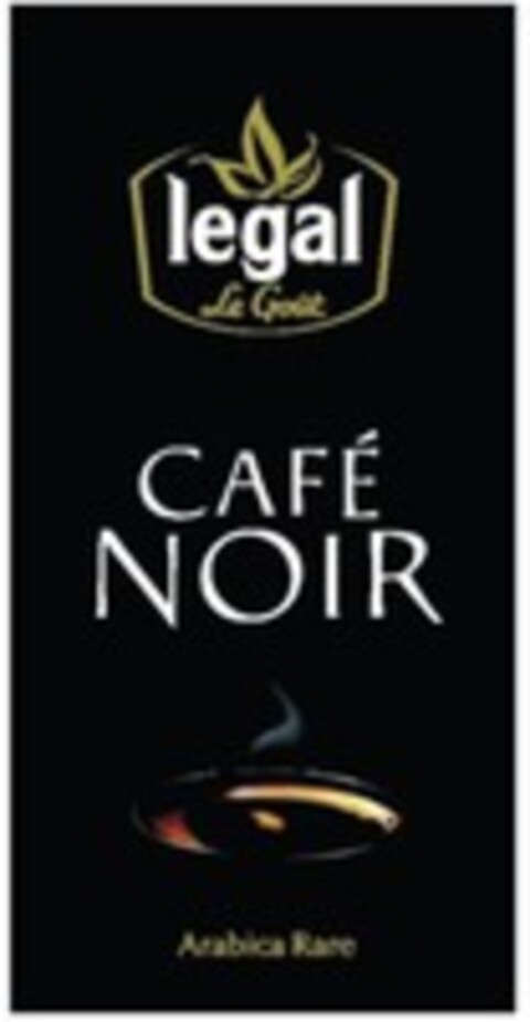 legal Le Goût CAFÉ NOIR Arabica Rare Logo (WIPO, 10/08/2010)