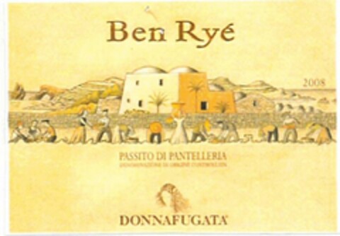 Ben Ryé PASSITO DI PANTELLERIA DONNAFUGATA Logo (WIPO, 01.08.2017)