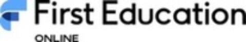 First Education ONLINE Logo (WIPO, 16.06.2022)