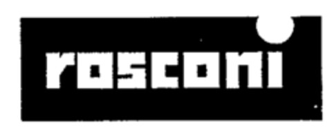 rosconi Logo (WIPO, 30.01.1967)
