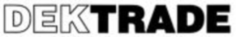 DEKTRADE Logo (WIPO, 14.02.2006)