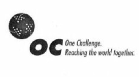 OC One Challenge. Reaching the world together. Logo (WIPO, 28.03.2007)