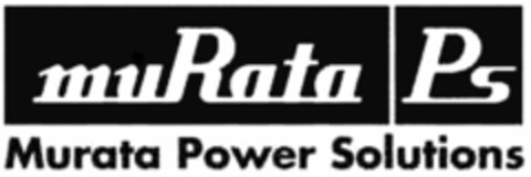 muRata Ps Murata Power Solutions Logo (WIPO, 31.10.2007)