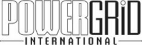 POWERGRID INTERNATIONAL Logo (WIPO, 11.01.2010)