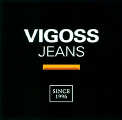 VIGOSS JEANS SINCE 1996 Logo (WIPO, 11/18/2013)