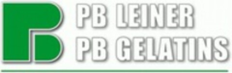 PB LEINER PB GELATINS Logo (WIPO, 02.04.2015)