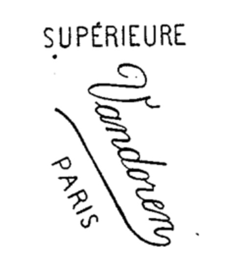 Vandoren SUPÉRIEURE PARIS Logo (WIPO, 07/01/1949)